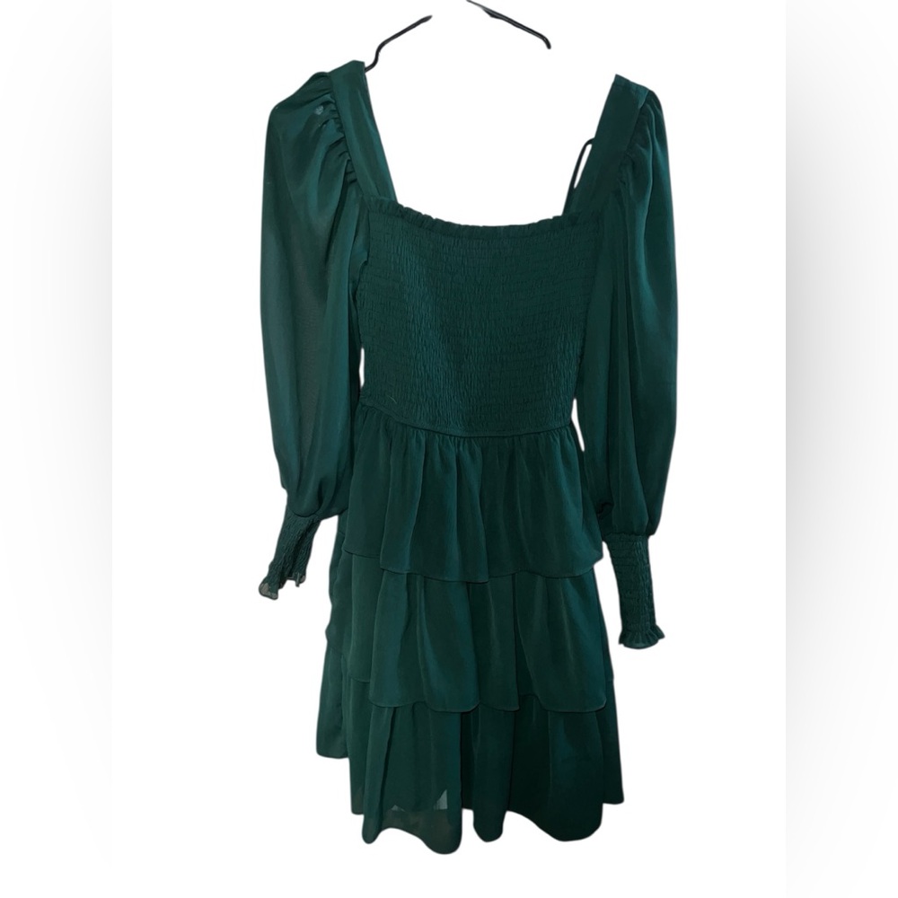 Elegant Green Women's Dress